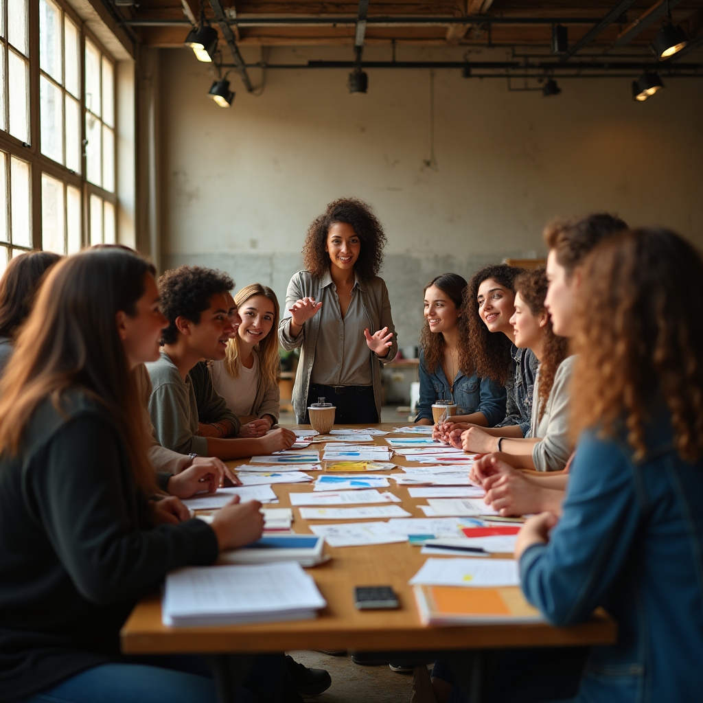 Workshop di educazione finanziaria con studenti delle scuole secondarie italiane